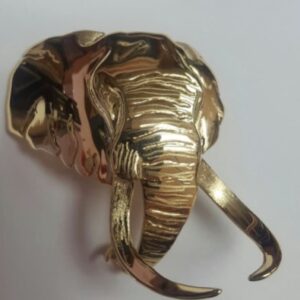 Shawu Head 9ct Gold Pendant