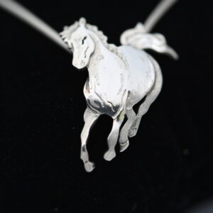 Horse Sterling Silver Pendant