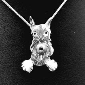 Scottie Dog Pendant Sterling Silver