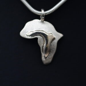 Africa Table mountain Solid (s) Sterling Silver Pendant