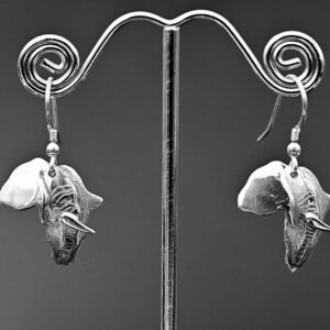 Africa Elephant Earrings