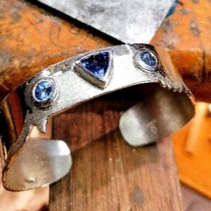 Tanzanite Bracelet Sterling Silver