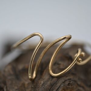 18ct Wiry Gold Plated Bracelets