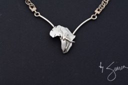 African Elephant Sterling Silver Necklace – Handcrafted Wildlife Jewellery - Image 2