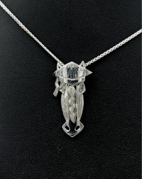 Jelly Fish Sterling Silver Pendant