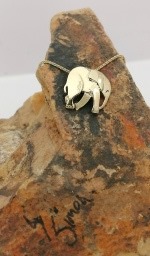 Baby Elephant Pendant in 14ct Yellow Gold – Luxury Animal Jewellery