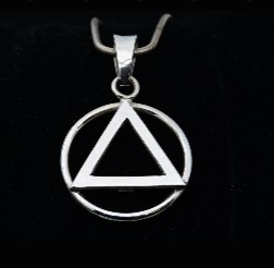 AA Silver Pendant