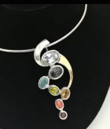 Coloured Stone Neckalce