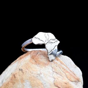 Africa Zebra Sterling Silver Ring – Handmade African Animal Jewellery