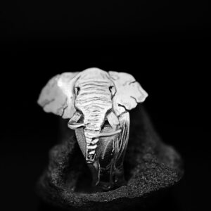 Ndlulamithi Full Sterling Silver Pendant | Handcrafted Elephant Jewellery